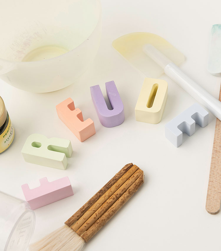 3D Buchstaben für Kinderzimmer, Affirmationen und Intentionsworte