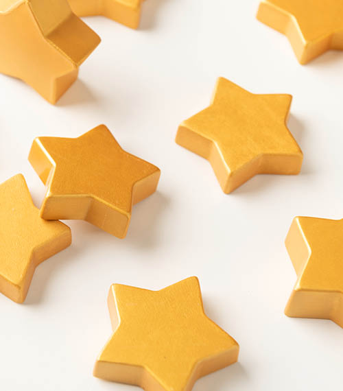 handgegossene Sterne Kunst von Elisa Russo